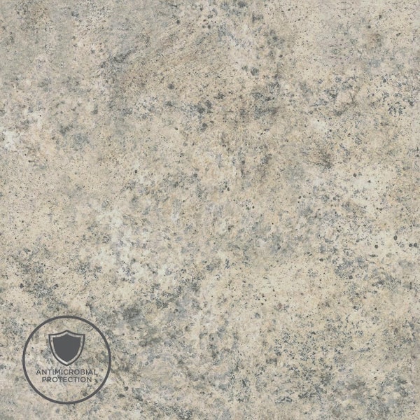 Wilsonart 2 in. x 3 in. Laminate Sheet Sample in Madura Pearl with Premium Quarry Finish