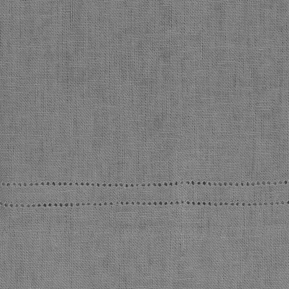Gray Rod Pocket Room Darkening Curtain - 30 in. W x 24 in. L (Set of 2)