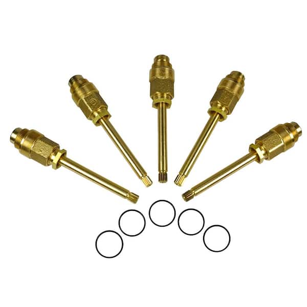 Brass Mobile Home Replacement 17-Point Stems for Tub/shower