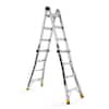 18 ft. Reach MPXA Aluminum Multi-Position Ladder with 300 lbs. Load Capacity Type IA Duty Rating