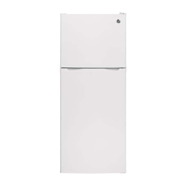GE 11.6 cu. ft. Top Freezer Refrigerator in White, ENERGY STAR