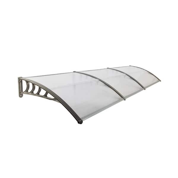 3.28 ft. x 9.84 ft. Blue Window Awning Product with Weatherproof Feature