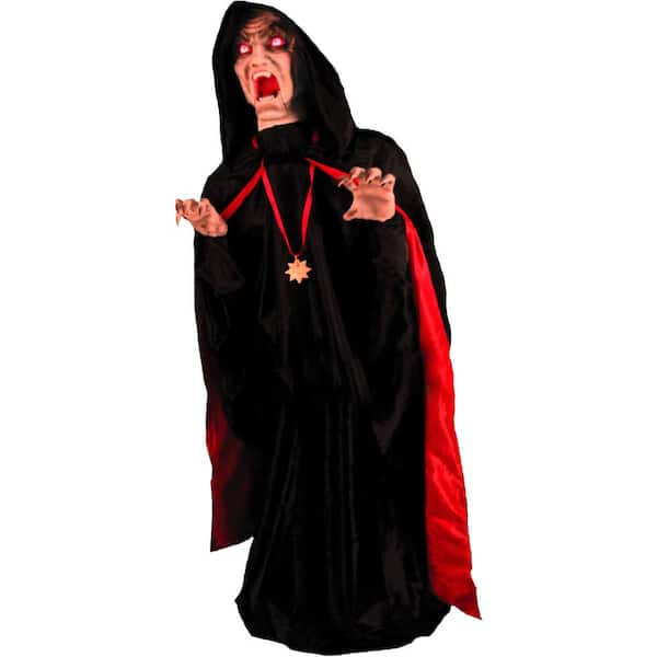 Haunted Hill Farm 60 in. Premium Halloween Animatronic Cornelius The Lurching Vampire by Tekky