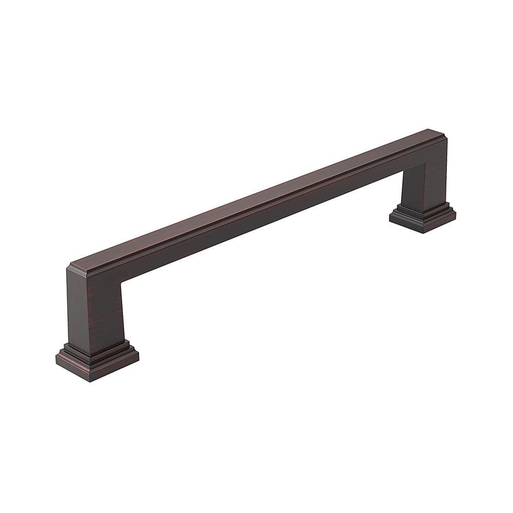 Mirabel Collection 6-5/16 in. (160 mm) Classic Brushed Oil-Rubbed Bronze Rectangular Cabinet Bar Pull price history on PriceWatchPro