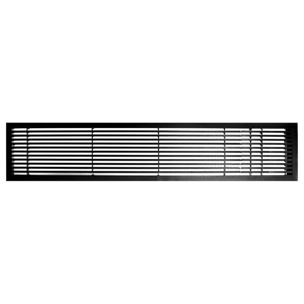 AG20 Series 4 in x 48 in Solid Aluminum Fixed Bar Supply/Return Air Vent Grill 