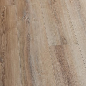 Take Home Sample - Hickory Angel Island 20 MIL x 9.1 in. x 11.75 in. Click Lock Waterproof Luxury Vinyl Plank Flooring