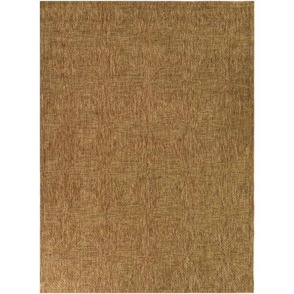 Antenora Brown 8 ft. x 10 ft. Diamond Indoor/Outdoor Area Rug -  BALTA, 3126958