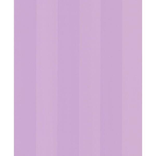 National Geographic Lilac Broad Stripe Wallpaper Sample