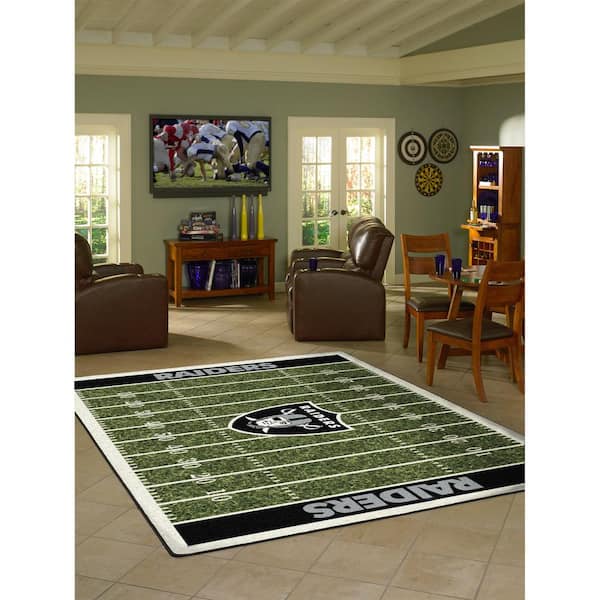 Las Vegas Raiders 4 ft. by 6 ft. Homefield Area Rug