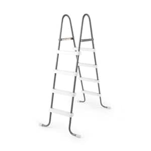 Steel Frame Pool Ladder for 48 in. Wall Height Above Ground Swimming Pools