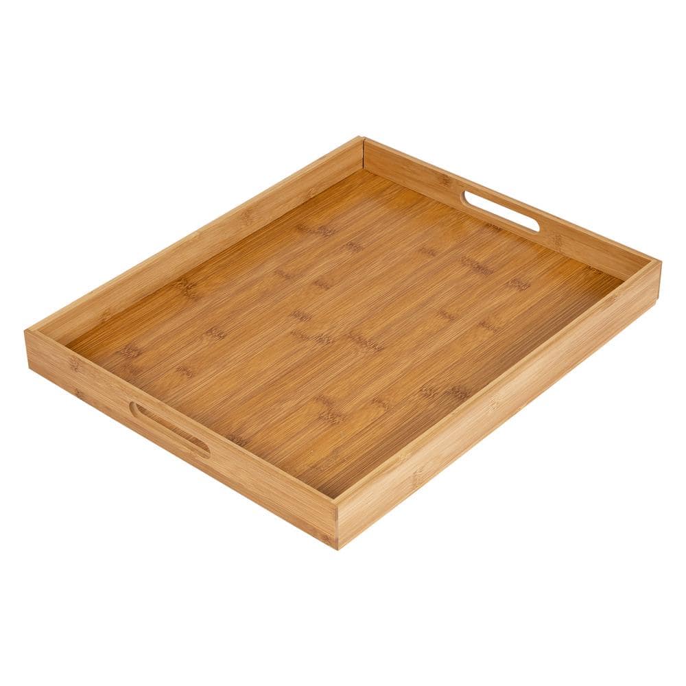 Compact Bamboo Drop-Leaf Kitchen Cart with Locking Casters and Storage