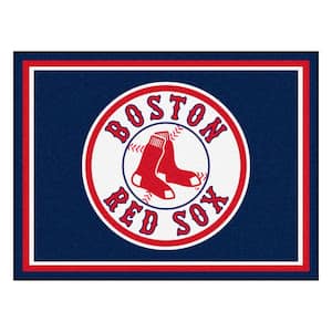 MLB Boston Red Sox Navy Blue 8 ft. x 10 ft. Indoor Area Rug