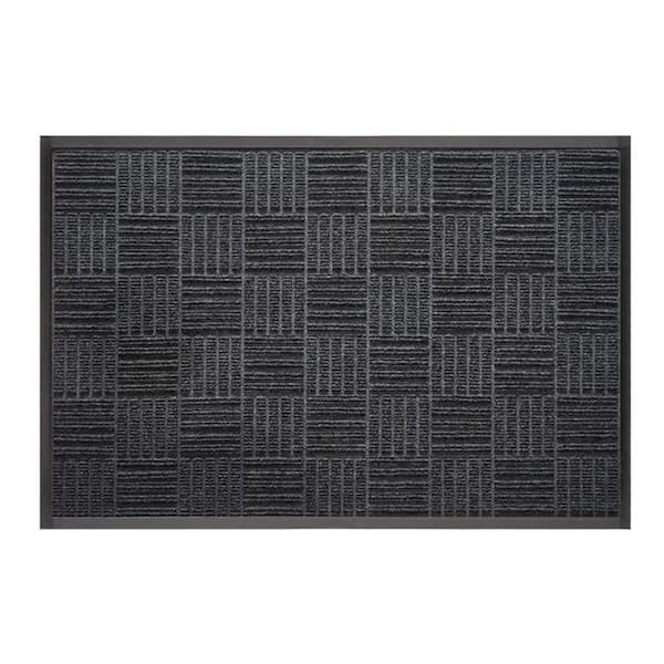 Dura-Scraper Checkered Rubber Doormat