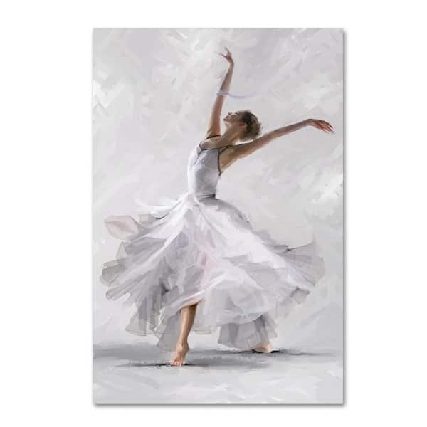 Trademark Fine Art 32 in. x 22 in. "Dance of the Winter Solstice" by The Macneil Studio Printed Canvas Wall Art