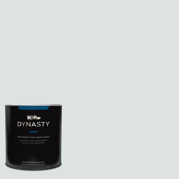 BEHR DYNASTY 1 qt. MQ327 Etched Glass OneCoat Hide Satin Enamel