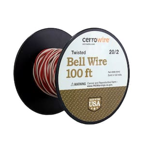 100 ft. 20/2 Solid Copper Bell Wire
