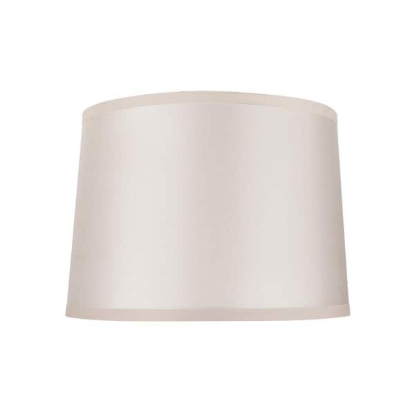 12 in. x 8.5 in. Sand Hardback Empire Lamp Shade