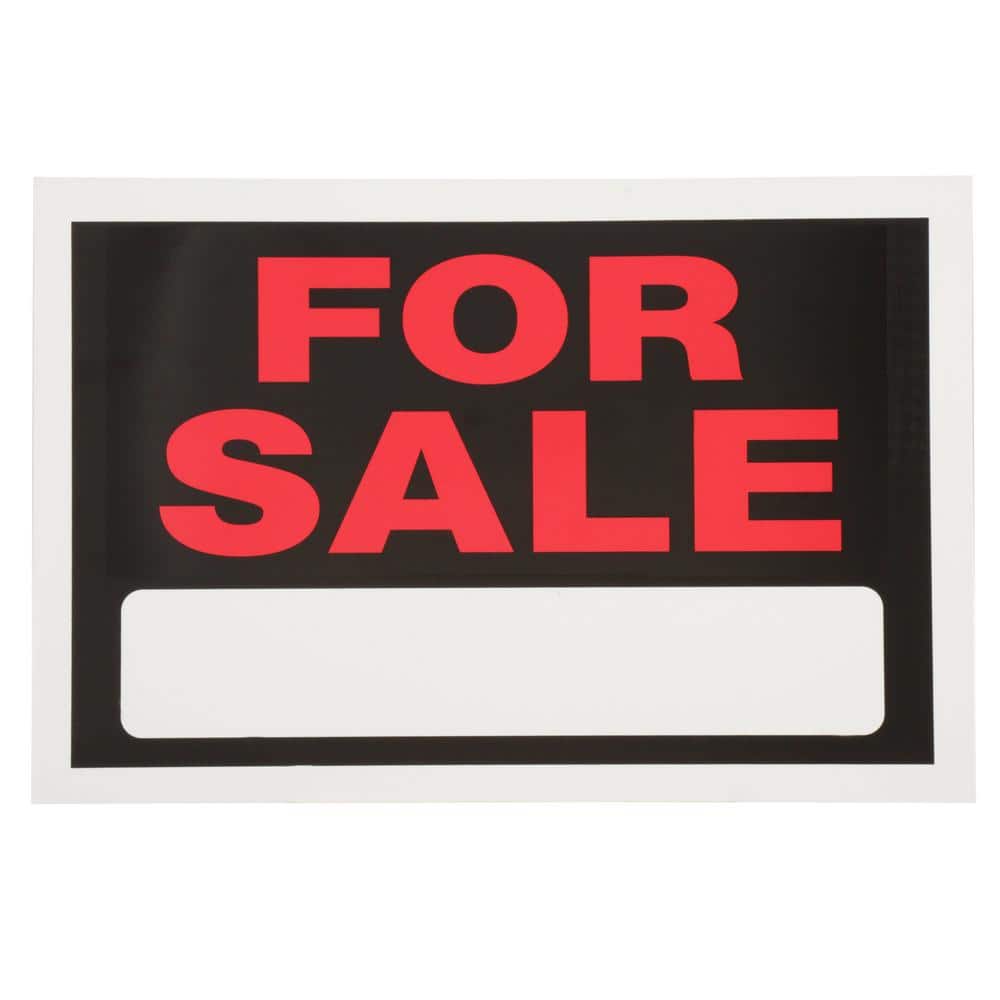 Everbilt 8 in. x 12 in. Vinyl for Sale Sign 31694 - The Home Depot