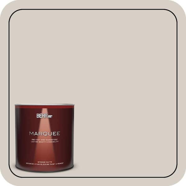 BEHR MARQUEE 1 qt. #T14-7 Offbeat Matte Interior Paint & Primer