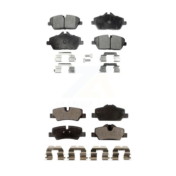 TEC Front Rear Ceramic Brake Pads Kit For Mini Cooper KTC-100136