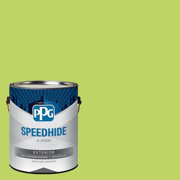 1 gal. Glow Worm PPG1220-6 Satin Exterior Paint