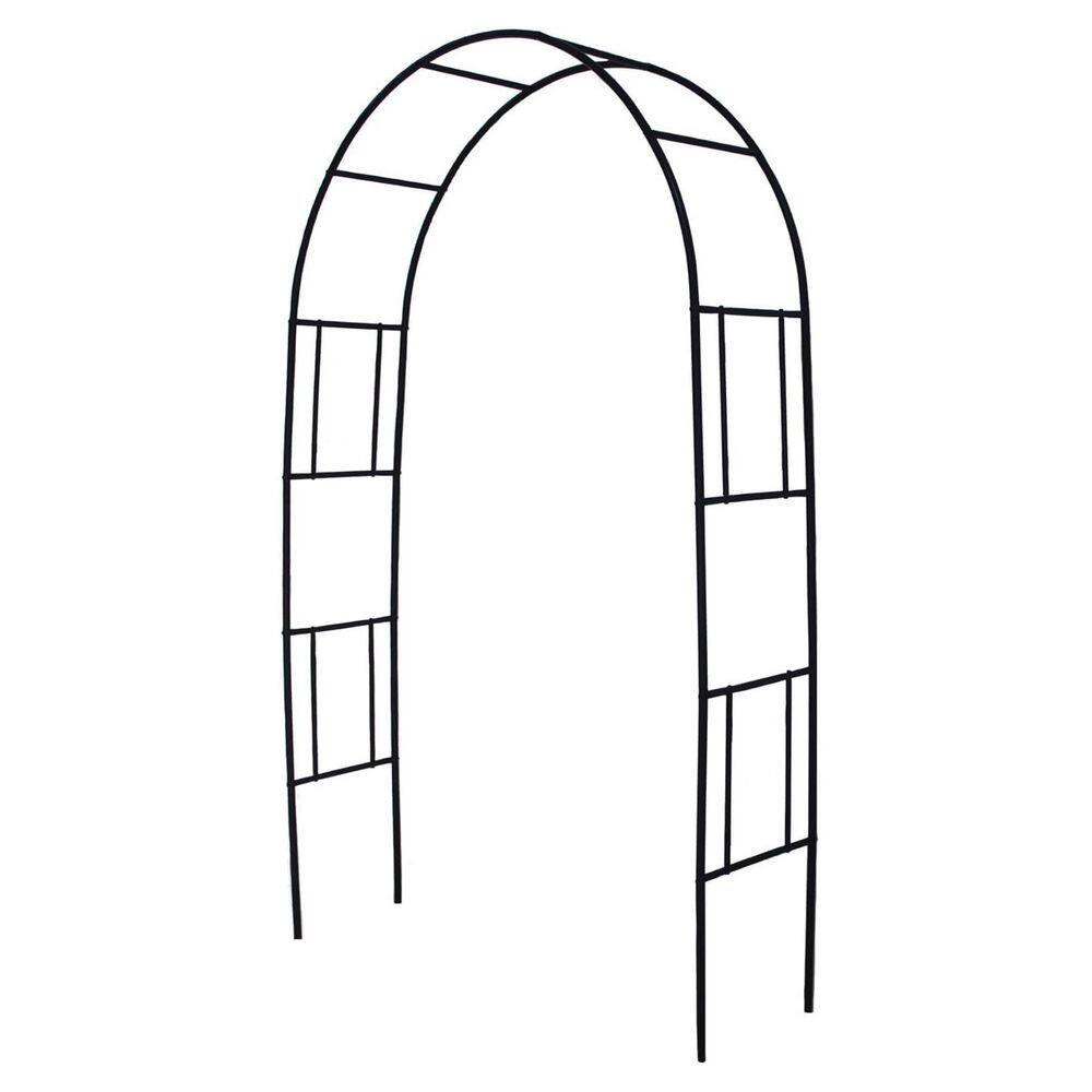 84 in. Metal Pergola Arbor Trellis, Garden Arch for Various Climbing Plant price history on PriceWatchPro