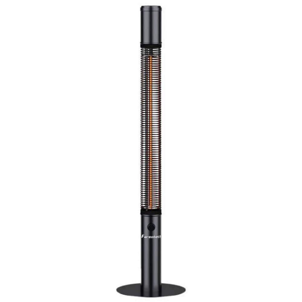 Farenheit - 68" Infrared Tower Heater - Black