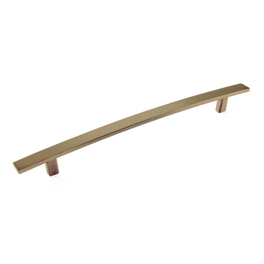 Cyprus 12 in. (305mm) Modern Golden Champagne Arch Appliance Pull