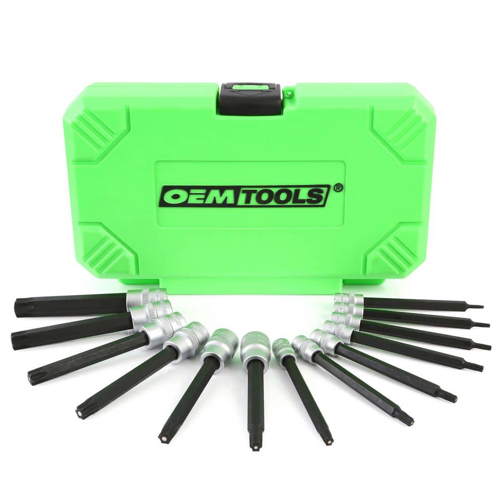 13-Piece Magnetic Long Star Bit 1/4 in. and 3/8 in. Square Drive Ratchet and Screwdriver Socket Set price history on PriceWatchPro