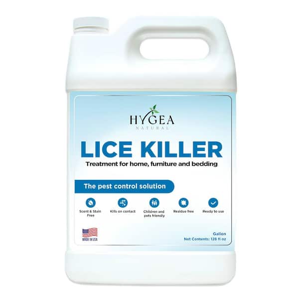 Lice Spray for Furniture and Bedding 128 oz. Ready to UseNon ToxicOdorlessStain Free Child and Pet Safe Insect Killer