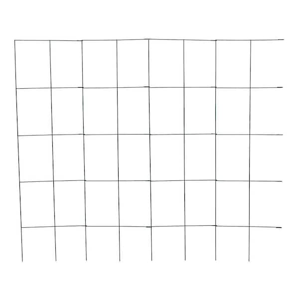 47 in. H x 14 in. W Green 4-Panel Wire Steel Tomato Tower Plant Cage for Garden Climbing Vegetables