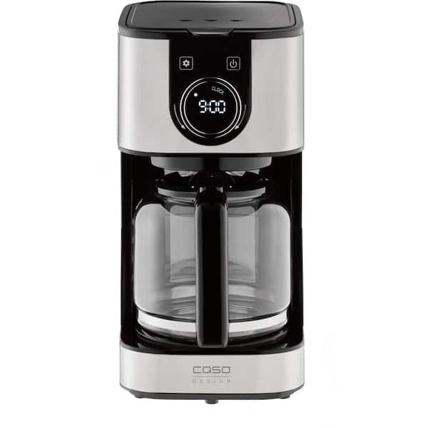Caso Design 10-Cup Stainless Steel Coffee Maker