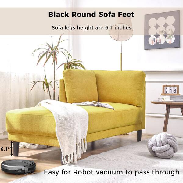 Chaise lounge at discount foot of bed