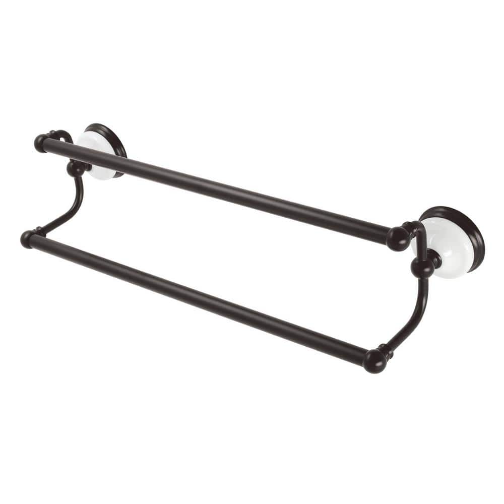 Kingston Brass Vintage 18 in. Dual Towel Bar in Oil Rubbed Bronze