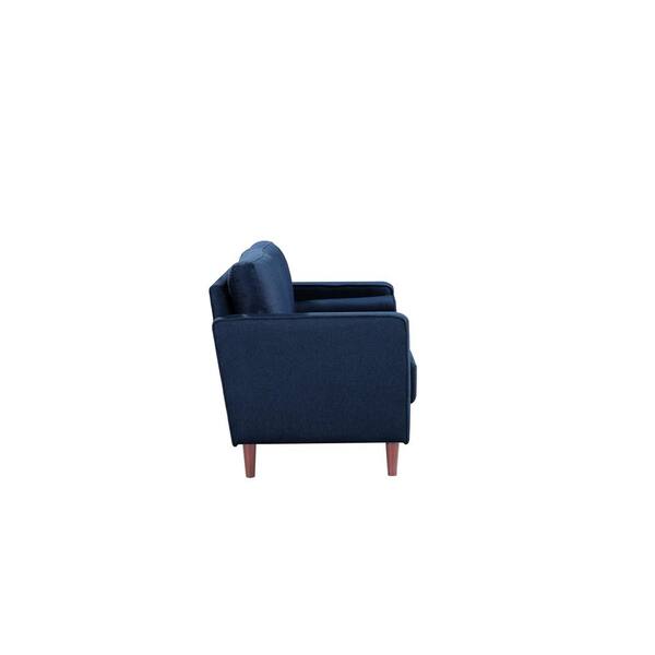 lifestyle solutions lexington chair in navy blue
