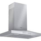500 Series 30 in. 600 CFM Convertible Wall Mount Range Hood with Home Connect in Stainless Steel
