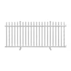 Veranda Glendale 4 ft. H x 8 ft. W White Vinyl Picket Fence Panel 73013796