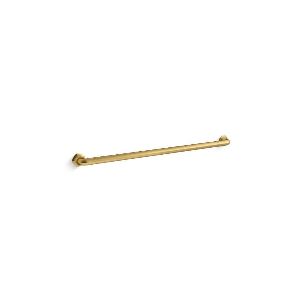 KOHLER Occasion 36 In Grab Bar In Vibrant Brushed Moderne Brass 27082   Vibrant Brushed Moderne Brass Kohler Grab Bars 27082 2mb 64 1000 