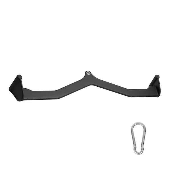 LAT Pulldown Attachment, Cable Machine Rowing V-bar Attachment, Bicep Curl Tricep Lat Pulldown Bar for Home Gym Fitness