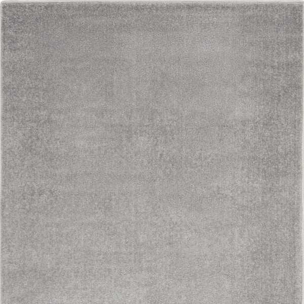 Gray 3 ft. x 5 ft. Woven Polypropylene Indoor/Outdoor Area Rug