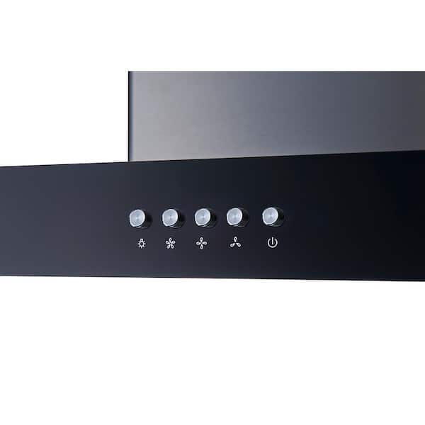 Winflo 30 in. Convertible Island Mount Range Hood in