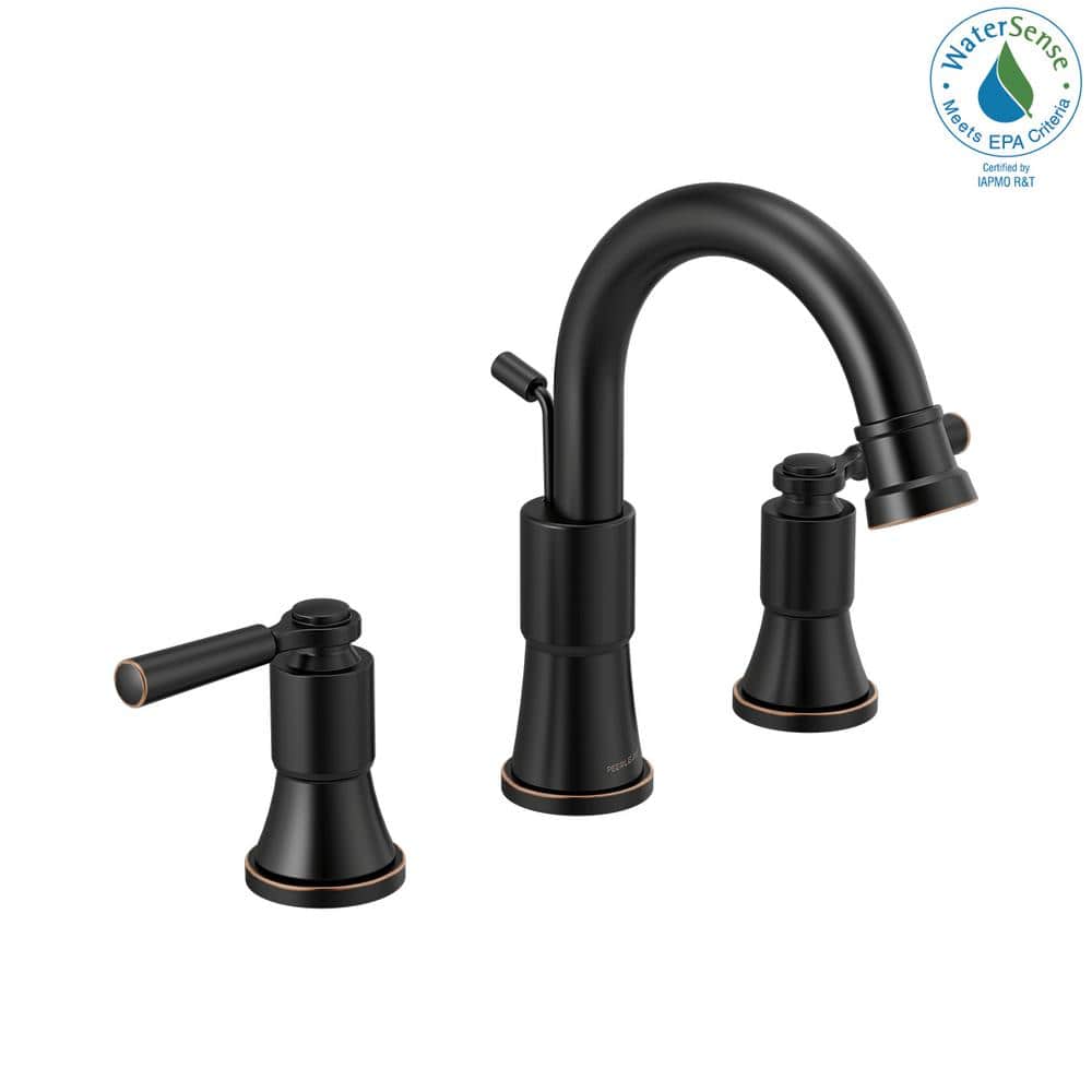 Westchester Traditional Oil-Rubbed Bronze 2-Handle Mid-Arc Bathroom Faucet