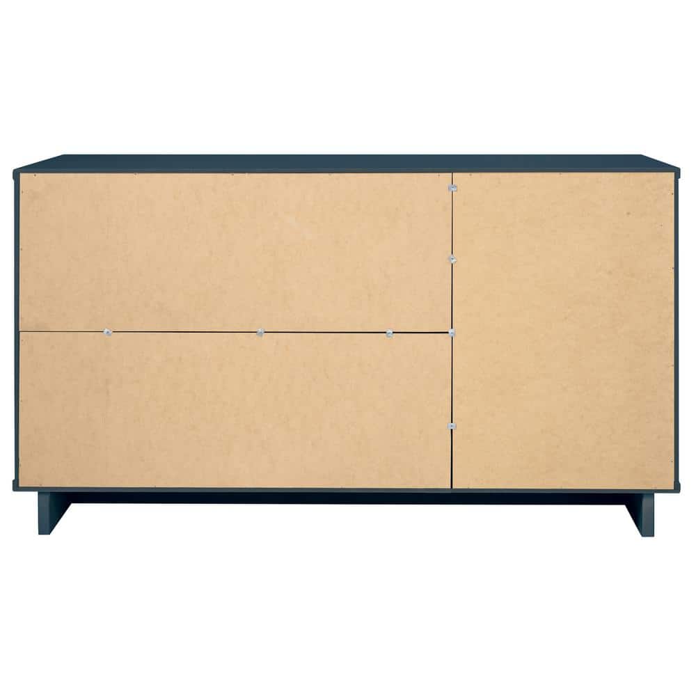 Granville 55" Midnight Blue MDF Modern Sideboard