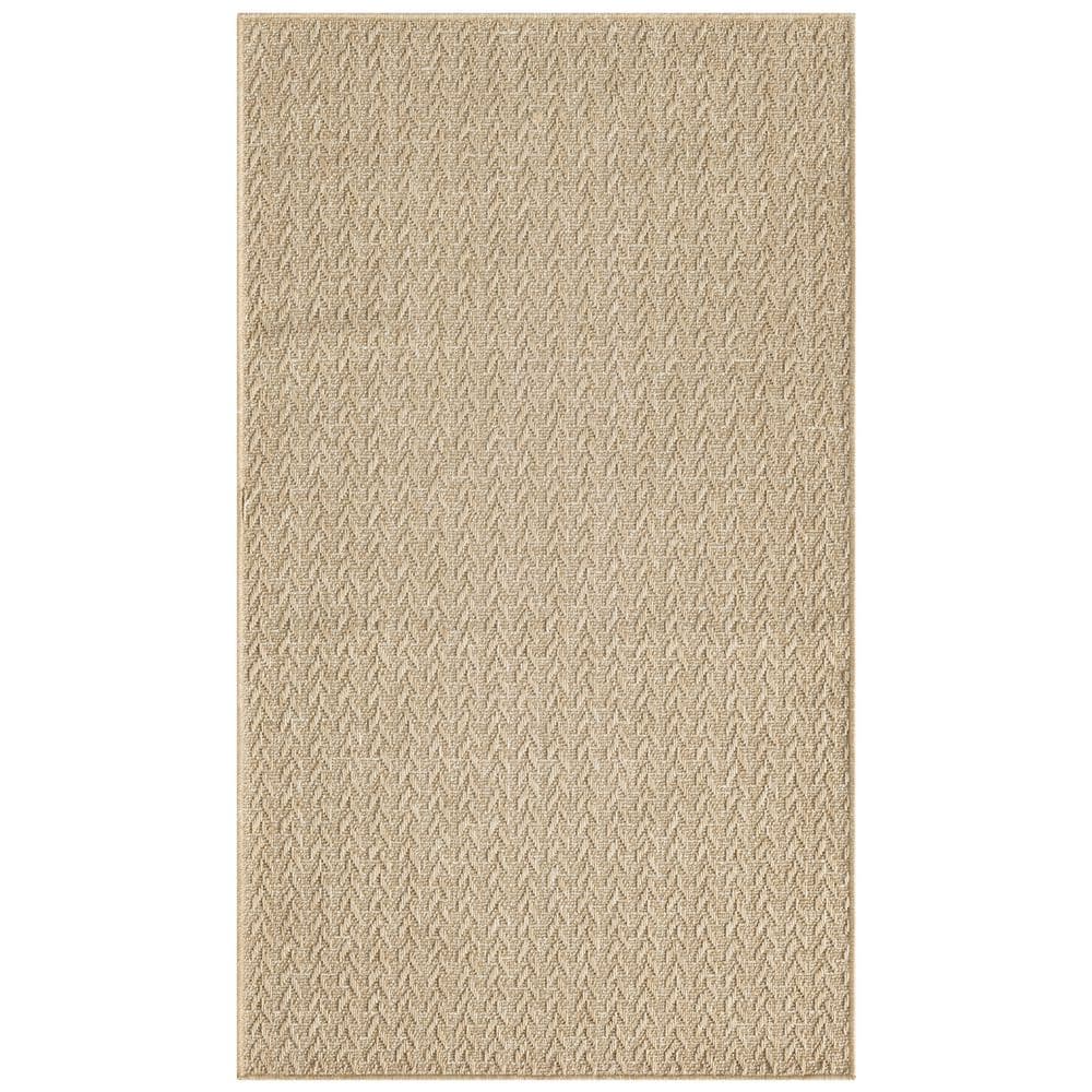 Tulum Taupe 2 ft. x 3 ft. All-Over Design Contemporary Area Rug price history on PriceWatchPro
