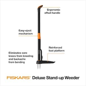 Stand up 4 Claw Garden Weeder with 34in Handle