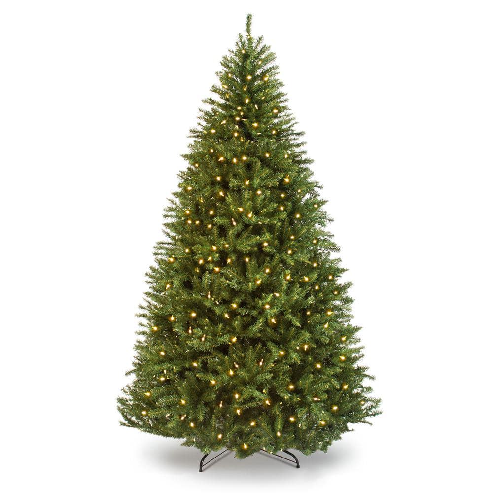 6ft Pre-Lit Douglas Fir Artificial Christmas Tree with Warm White Lights