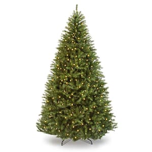 6 ft. Pre-Lit Incandescent Fir Artificial Christmas Tree with 450 Warm White Lights