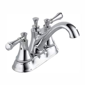 Silverton 4 in. Centerset 2-Handle Bathroom Faucet in Chrome