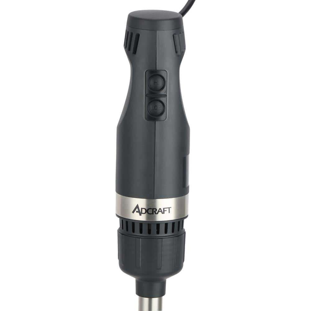 Commercial Variable Speed Stainless Steel Immersion Blender with 8" Shaft