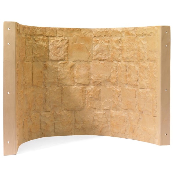 Rockwell 42 in. x 23 in. x 48 in. Tan Composite Window Well
